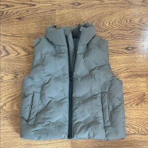 Toddler Puffer Vest in Olive Green